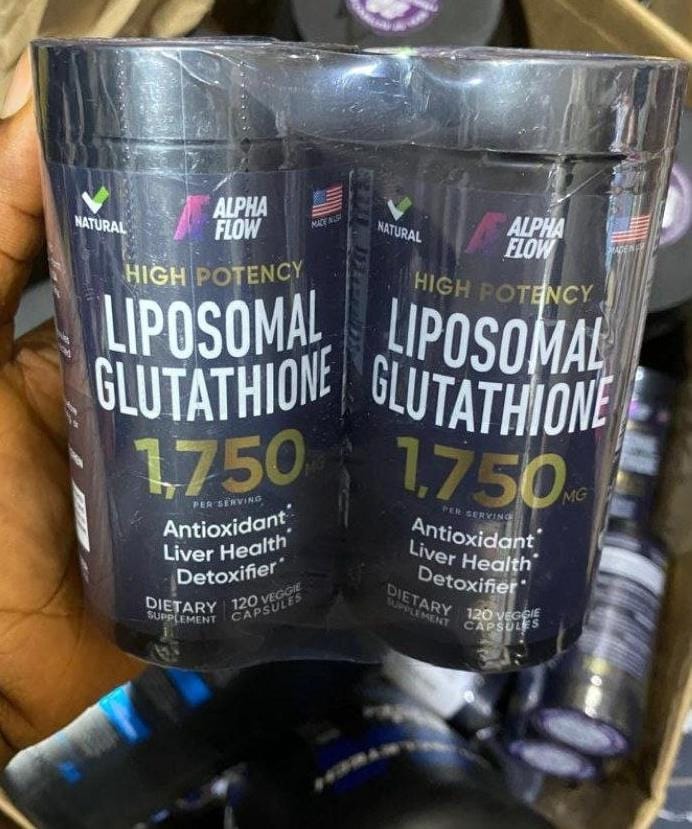 Alpha Flow high Potency Liposomal Glutathione (120 caps)