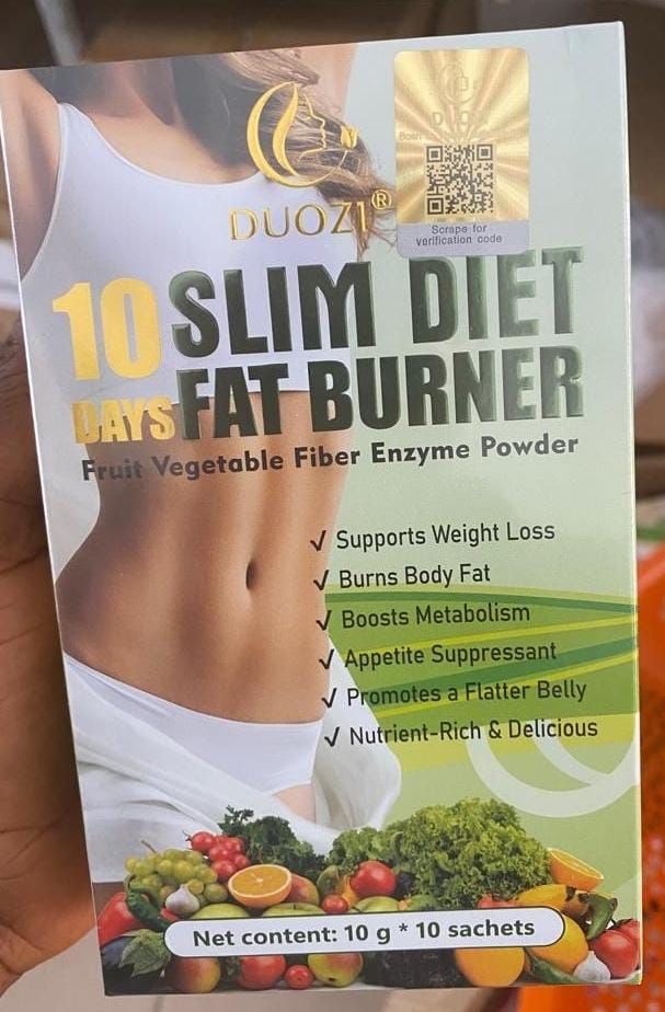 Duozi 10 slim diet days fat burner tea