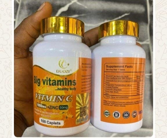 Duozi big vitamin c tablets