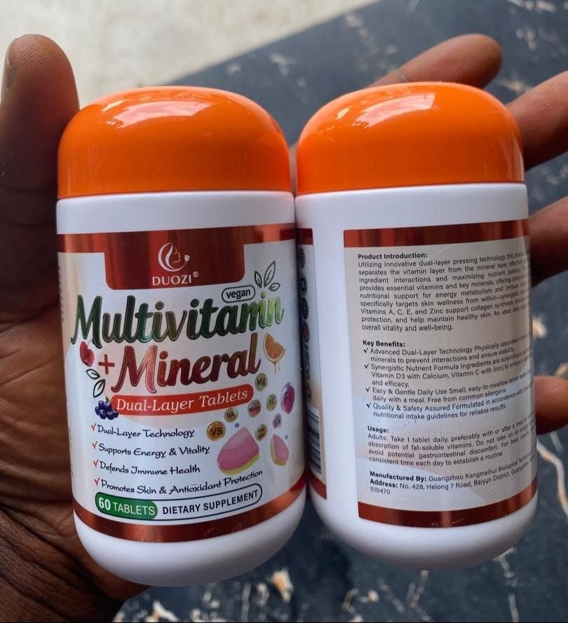 Duozi multivitamin +mineral tablets