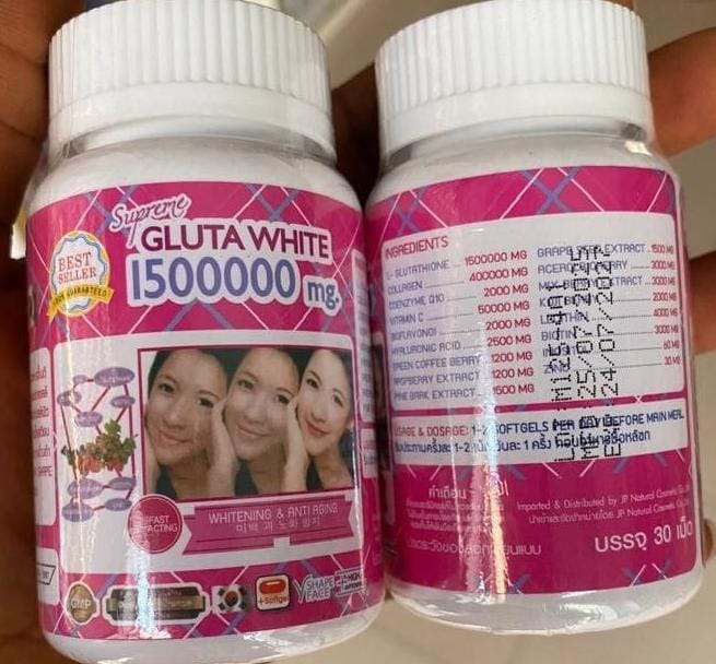 Gluta white softgel