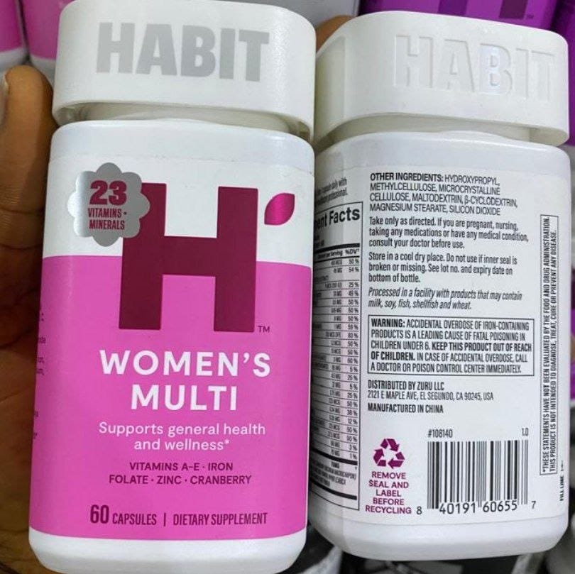 Habit women's multi capsules