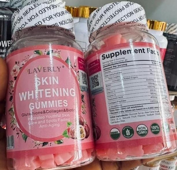 Laverly skin whitening gummies