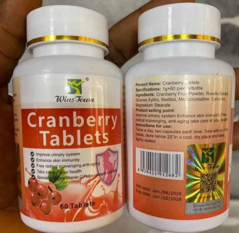 Wins town cranberry tablets