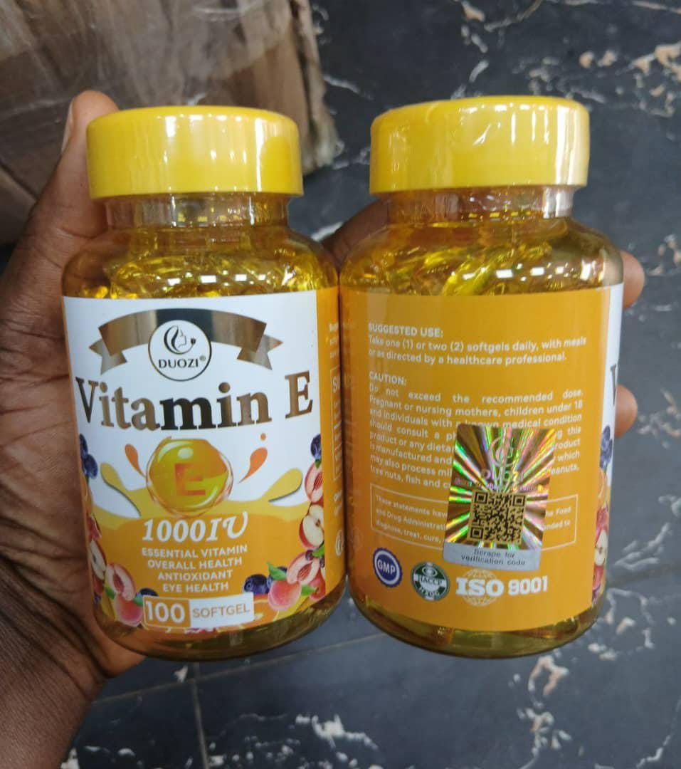 Duozi Vitamin E Capsules 1000iu
