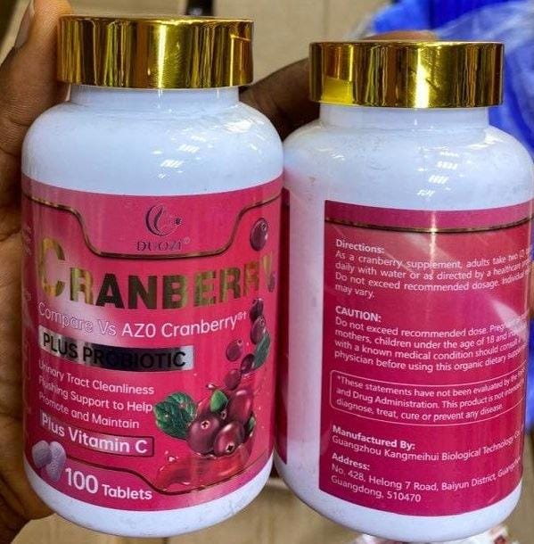 Duozi Cranberry tablets