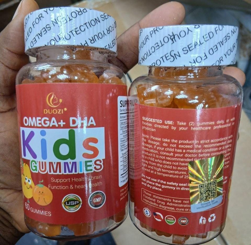 Duozi omega kids gummies