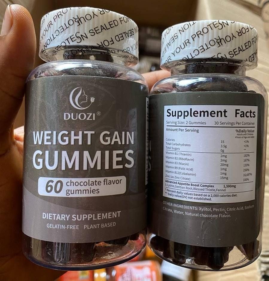 Duozi weight gain gummies