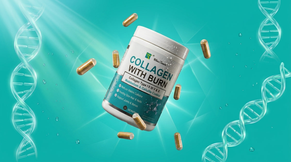 collagen with burn powder