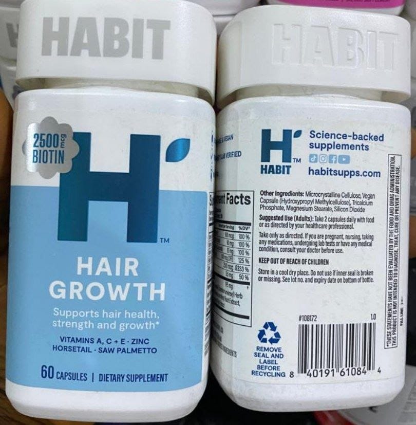 Habit Hair Growth capsules