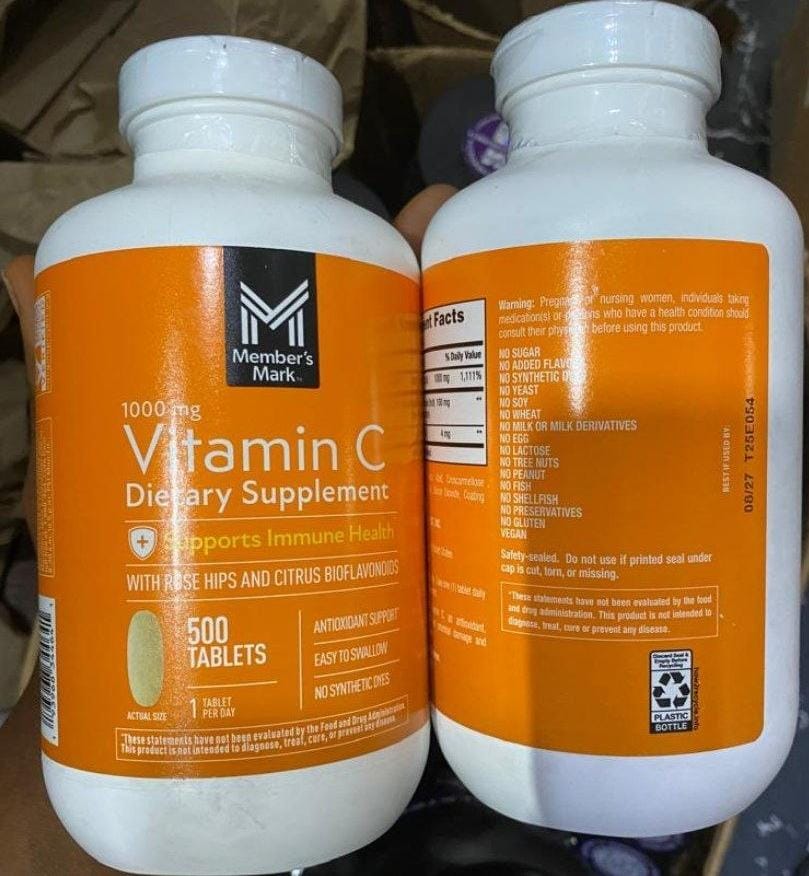 Members Vitamin C (500 tablets)