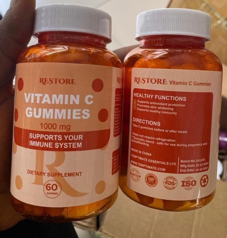 Restore vitamin C gummies