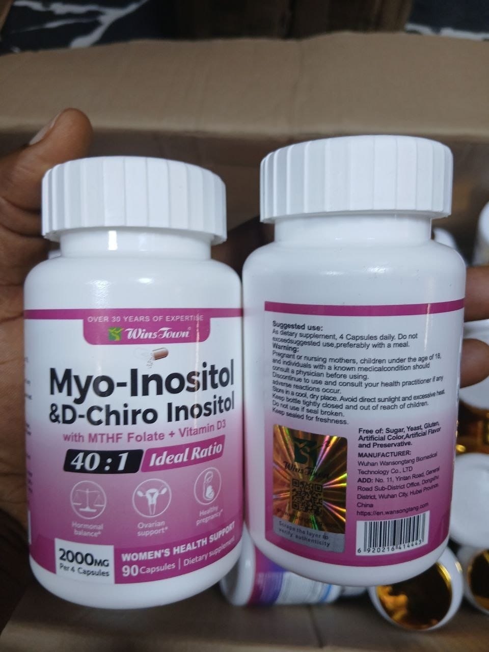 Wins town Myo-Inositol capsules
