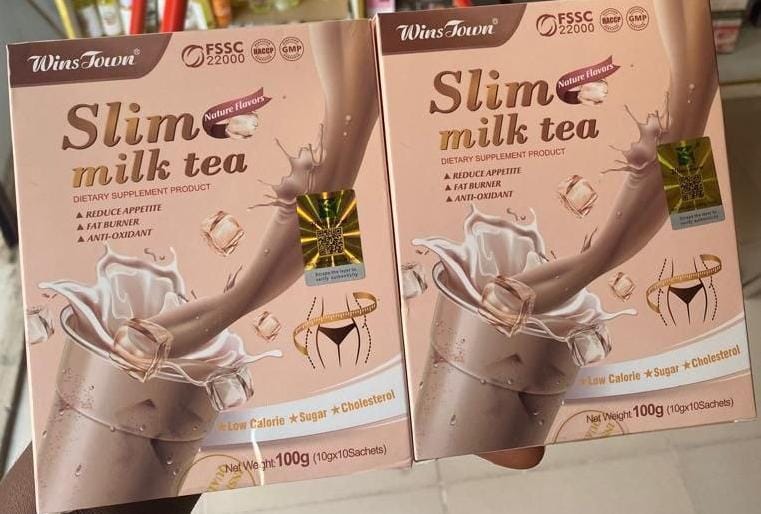 Wins town Slim milk tea & nbsp
